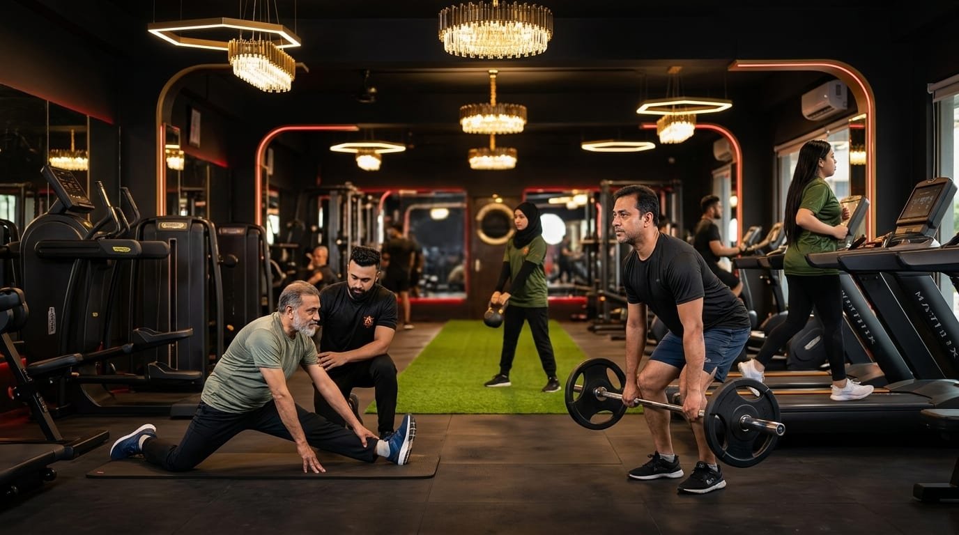 Powerfit facility floor and community
