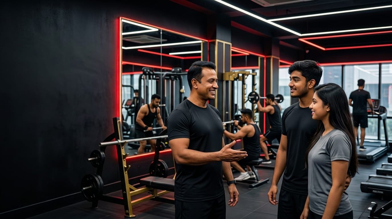 Powerfit reception and member support team