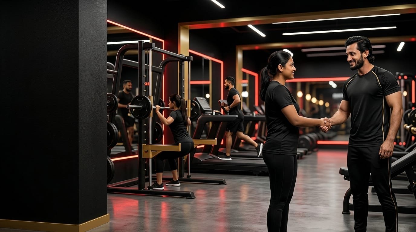 Technogym strength and workout floor at Powerfit